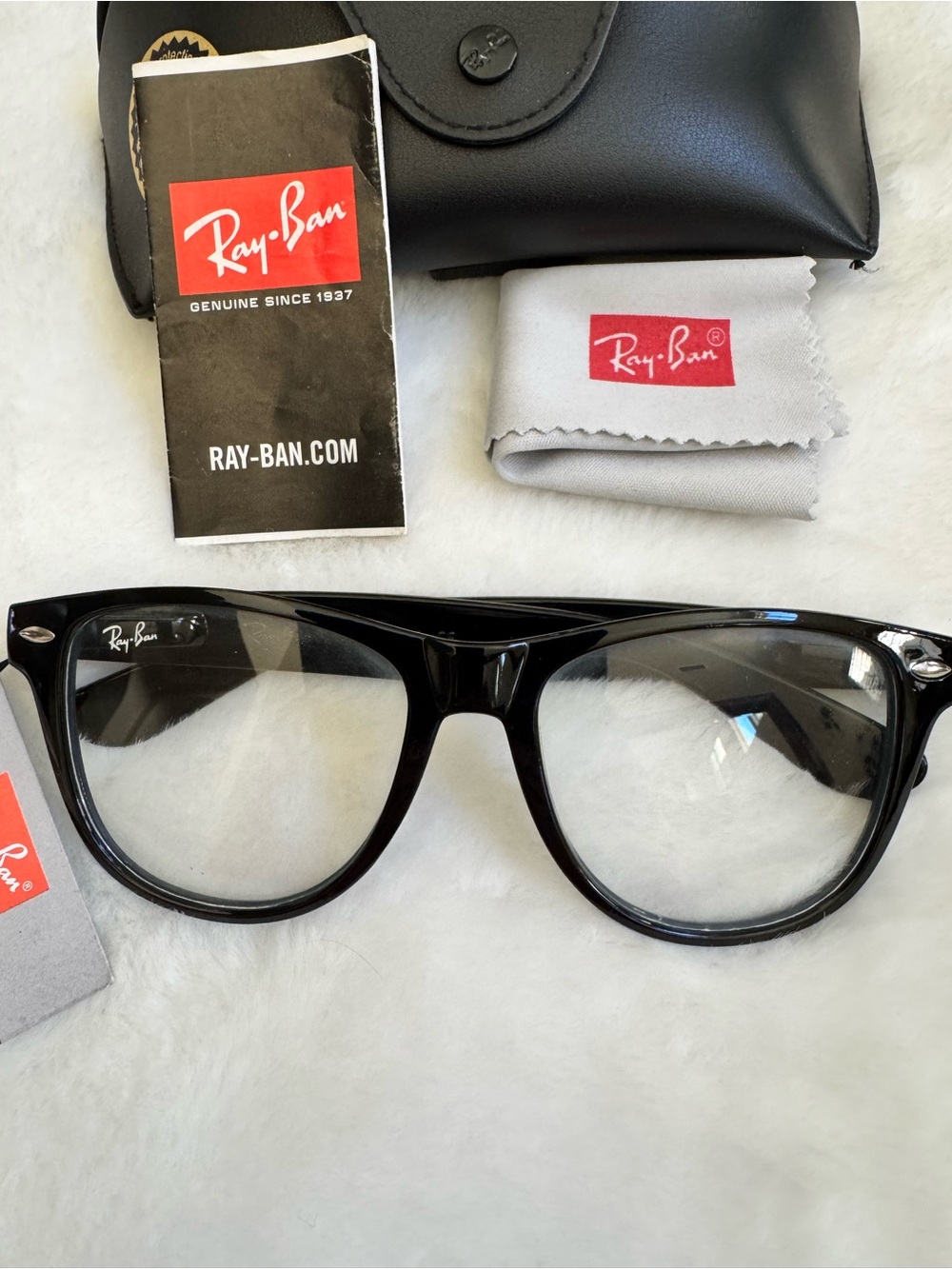 ✅NEW “Ray-Ban” Black Wayfarer-Style Optical Glasses